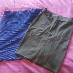 Two pencil skirt.